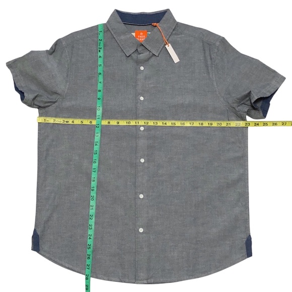 NWT Free Planet Chambray Shirt - Picture 11 of 12